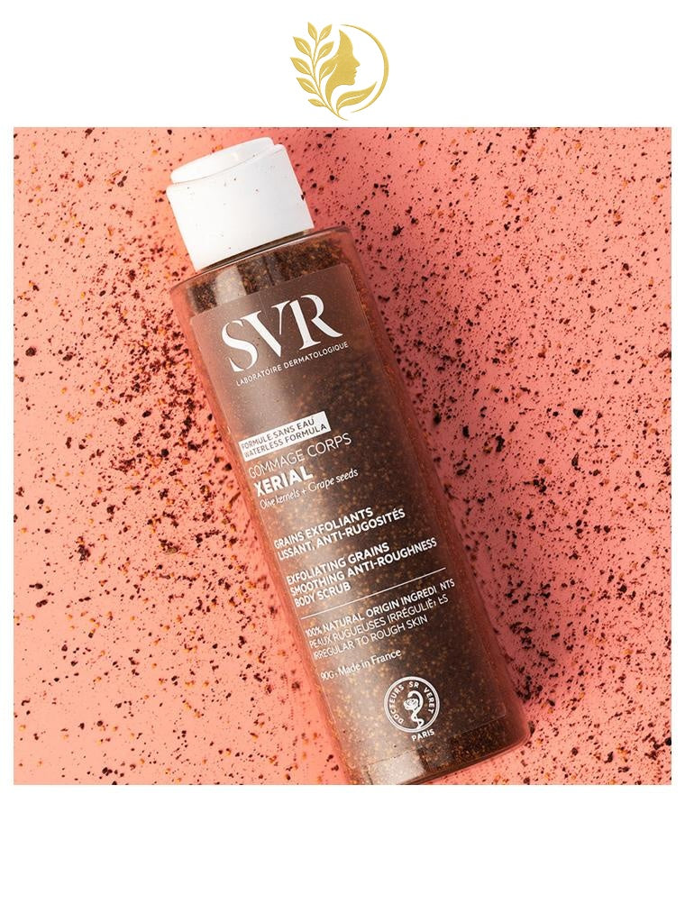 SVR XERIAL GOMMAGE GOMMAGE EN GRAINS. EXFOLIE, LISSE, ANTI-RUGOSITÉS - 100 G -