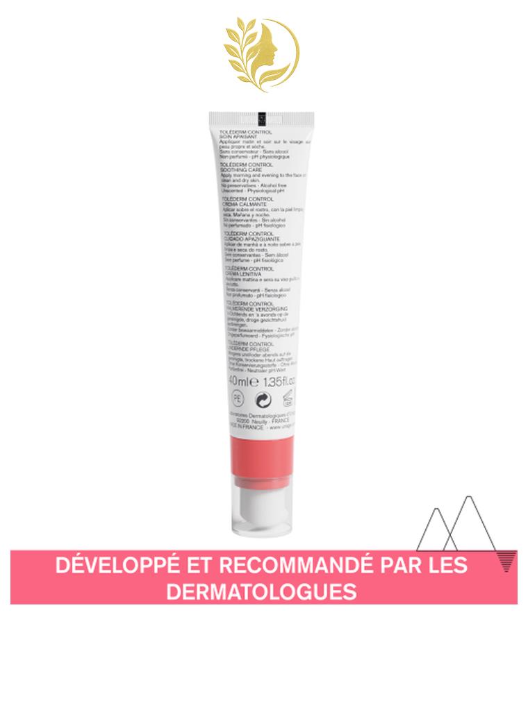 URIAGE TOLÉDERM CONTROL - SOIN CALMANT  CALME IMMÉDIATEMENT, HYDRATE, PROTÈGE - 40 ML -