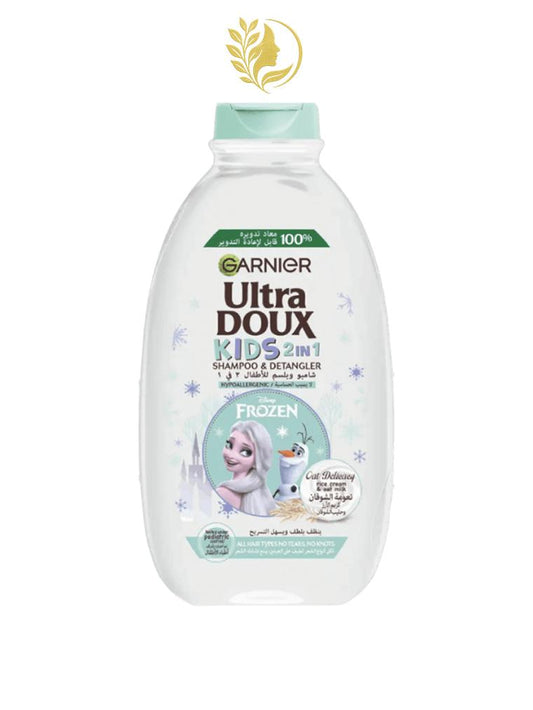 GARNIER ULTRA DOUX AVOINE - FROZEN  SHAMPOOING ENFANTS 2-EN-1 - 400 ML -