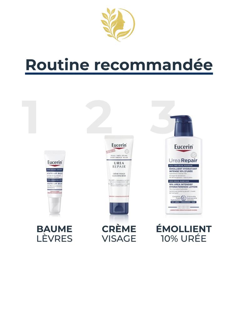 EUCERIN UREAREPAIR CRÈME VISAGE 5% D'URÉE - 50 ML -