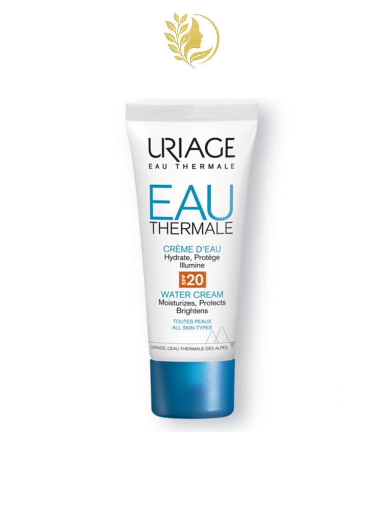 URIAGE EAU THERMALE - CRÈME D'EAU SPF20  HYDRATE, LISSE, ILLUMINE - 40 ML -