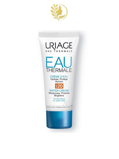 URIAGE EAU THERMALE - CRÈME D'EAU SPF20  HYDRATE, LISSE, ILLUMINE - 40 ML -
