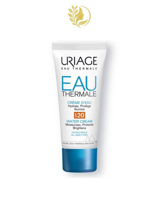 URIAGE EAU THERMALE - CRÈME D'EAU SPF20  HYDRATE, LISSE, ILLUMINE - 40 ML -