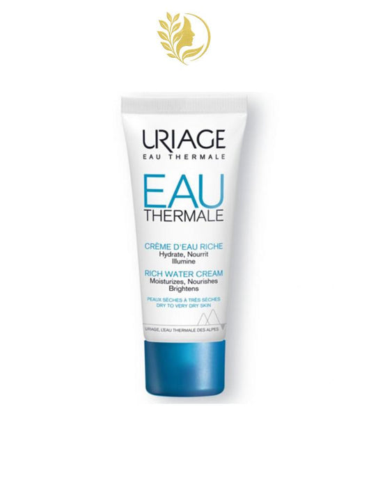 URIAGE EAU THERMALE - CRÈME D'EAU RICHE  NOURRIT, PROTÈGE, APAISE - 40 ML -