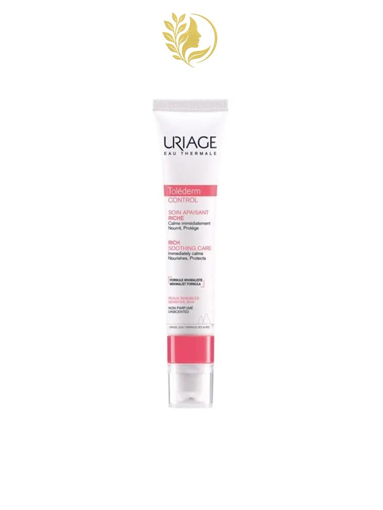 URIAGE TOLÉDERM CONTROL - SOIN APAISANT RICHE  CALME IMMÉDIATEMENT, NOURRIT, PROTÈGE - 40 ML -
