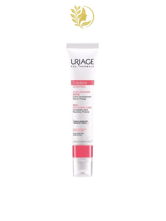 URIAGE TOLÉDERM CONTROL - SOIN APAISANT RICHE  CALME IMMÉDIATEMENT, NOURRIT, PROTÈGE - 40 ML -