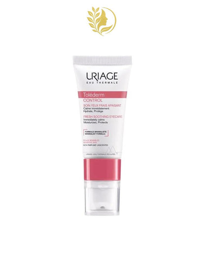 URIAGE TOLÉDERM CONTROL - SOIN YEUX FRAIS APAISANT  CALME IMMÉDIATEMENT, HYDRATE, PROTÈGE - 15 ML -