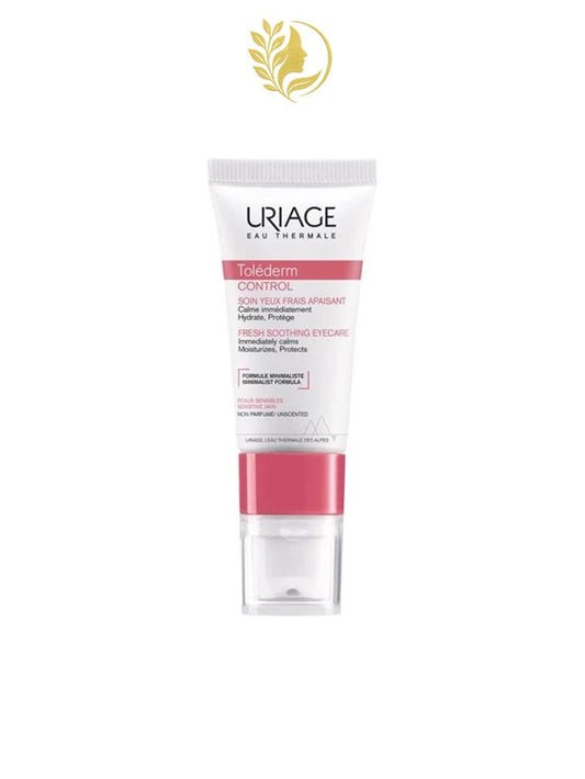 URIAGE TOLÉDERM CONTROL - SOIN YEUX FRAIS APAISANT  CALME IMMÉDIATEMENT, HYDRATE, PROTÈGE - 15 ML -