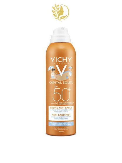 VICHY CAPITAL SOLEIL BRUME ANTI-SABLE POUR ENFANTS SPF 50+ - 200 ML -
