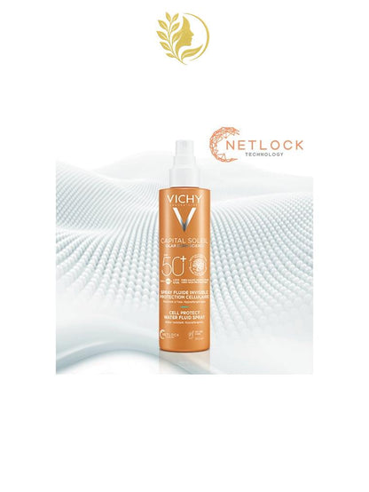 VICHY CAPITAL SOLEIL SPRAY FLUIDE PROTECTEUR SPF 50+ - 200 ML -