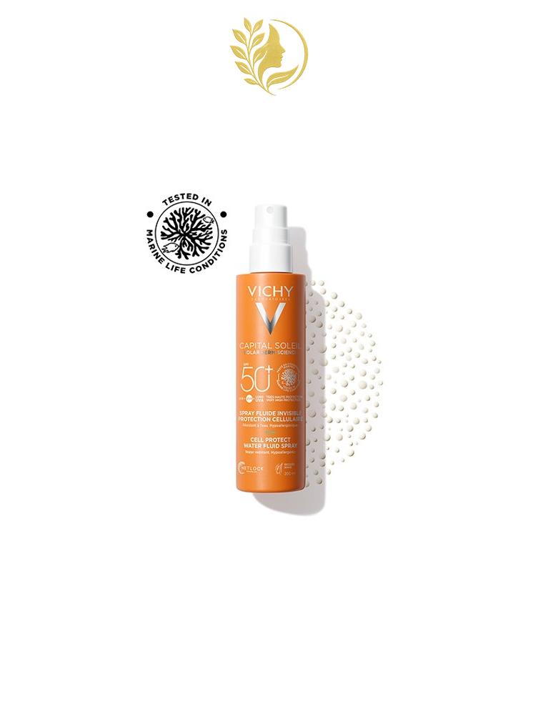 VICHY CAPITAL SOLEIL SPRAY FLUIDE PROTECTEUR SPF 50+ - 200 ML -