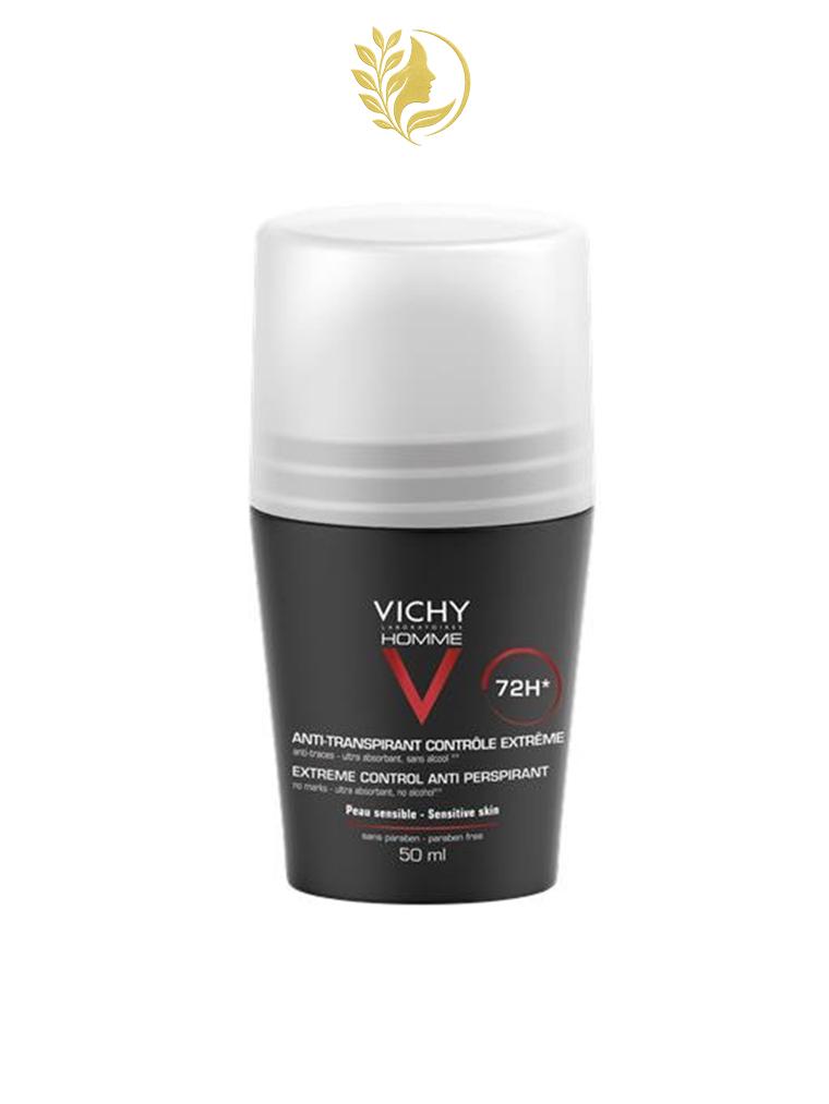 VICHY HOMME DÉODORANT ANTI TRANSPIRANT 72 H ROLL ON - 50 ML -