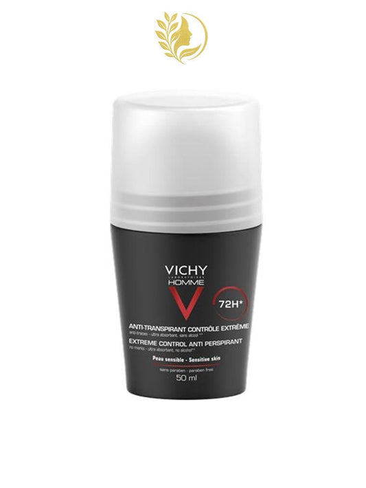 VICHY HOMME DÉODORANT ANTI TRANSPIRANT 72 H ROLL ON - 50 ML -