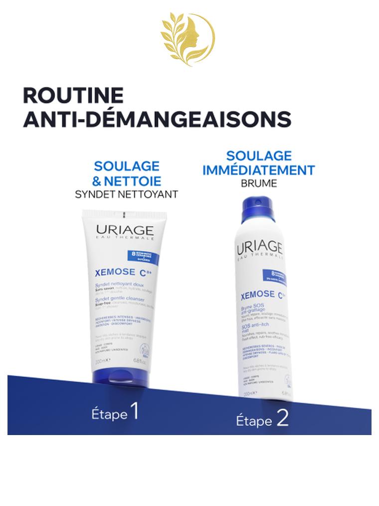 URIAGE XEMOSE C8+ - BRUME SOS ANTI-GRATTAGE  NOURRIT, RÉPARE, SOULAGE - EFFET FRAIS - 200 ML -