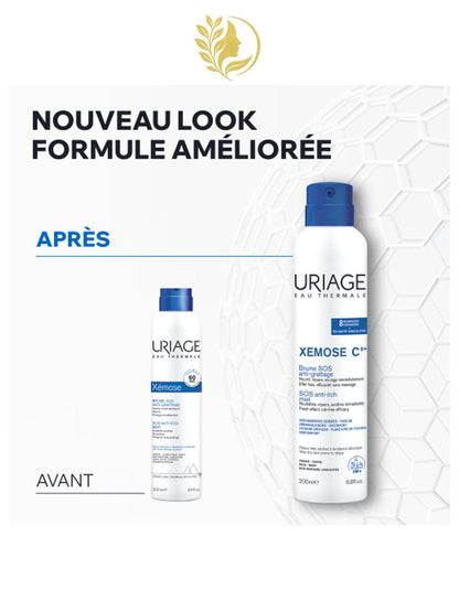 URIAGE XEMOSE C8+ - BRUME SOS ANTI-GRATTAGE  NOURRIT, RÉPARE, SOULAGE - EFFET FRAIS - 200 ML -