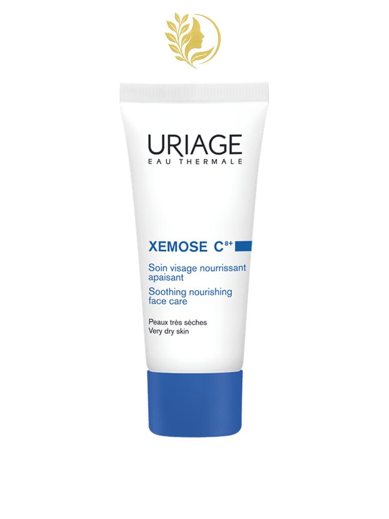 URIAGE XEMOSE C8+ - SOIN VISAGE NOURRISSANT APAISANT  ANTI-GRATTAGE, SOULAGE IMMÉDIATEMENT - 40 ML -