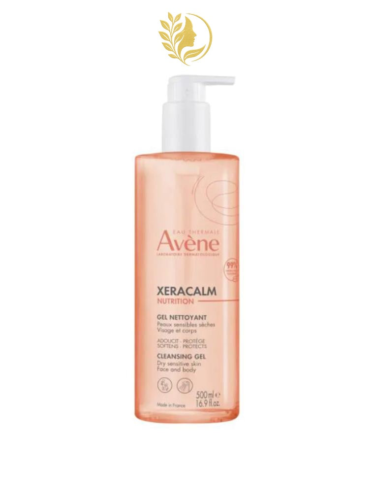 XERACALM NUTRITION GEL NETTOYANT PEAU SENSIBLE SÈCHE - 500 ML -